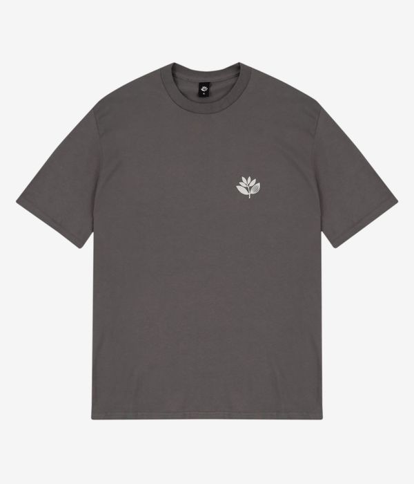 Magenta Plant T-Shirt (graphite)