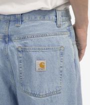 Carhartt WIP Brandon Pant Cotton Smith Jeans (blue heavy stone bleached)