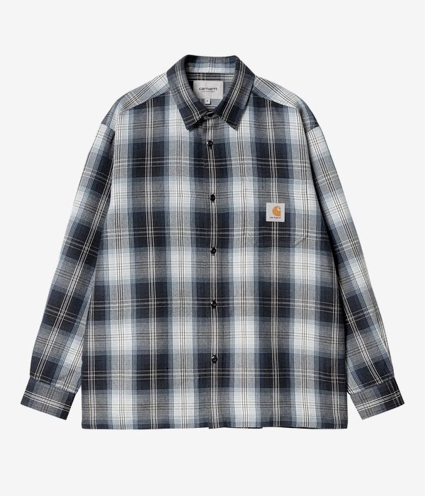 Carhartt WIP Blanton Acrylic Plain Weave Hemd (blanton check mizar)