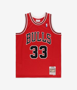 Mitchell&Ness Chicago Bulls Scottie Pippen Tank-Top (scarlet)