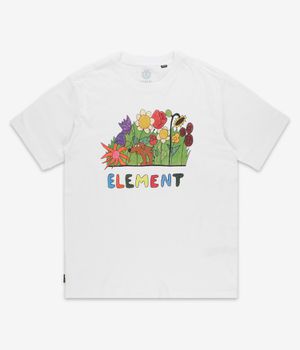 Element Sniffing The Flowers Camiseta (optic white)