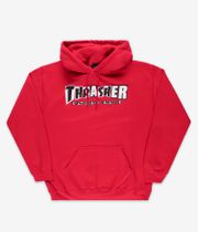 Thrasher x Baker Logo Hoodie (red)
