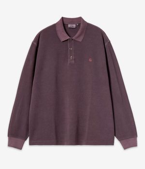 Carhartt WIP Waffle Polo-Shirt (palisander garment dyed)