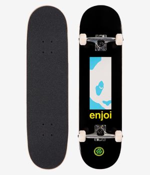 Enjoi Box Panda 8.125" Complete-Skateboard (black)
