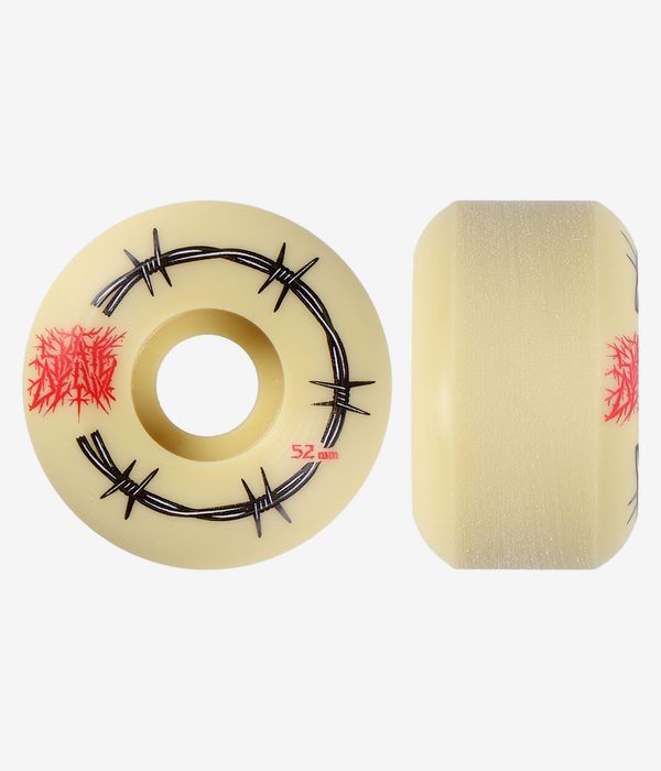 skatedeluxe Barbwire Conical ADV Roues (natural) 52mm 100A 4 Pack