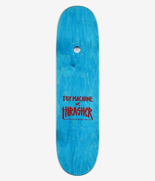 Toy Machine x Thrasher Girlfriend 8.25" Skateboard Deck (multi)
