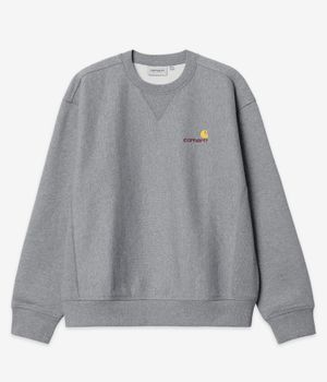Carhartt WIP American Script Sweater (dark grey heather)