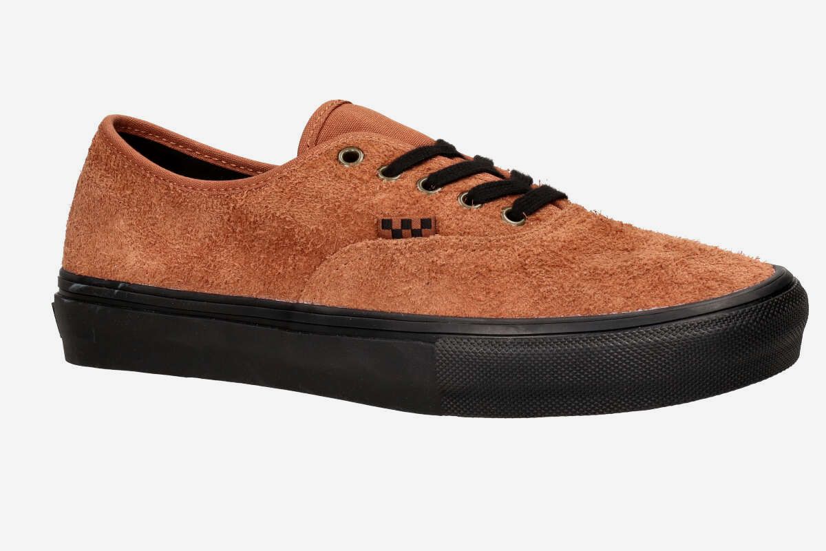 Vans Skate Authentic Hairy Suede Chaussure (black rust)