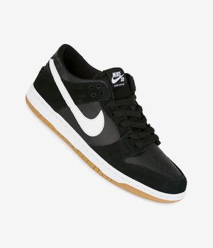 Nike SB Dunk Low Pro Chaussure (black white gum)