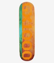 GX1000 Split Veneer 8.25" Skateboard Deck (teal yellow)