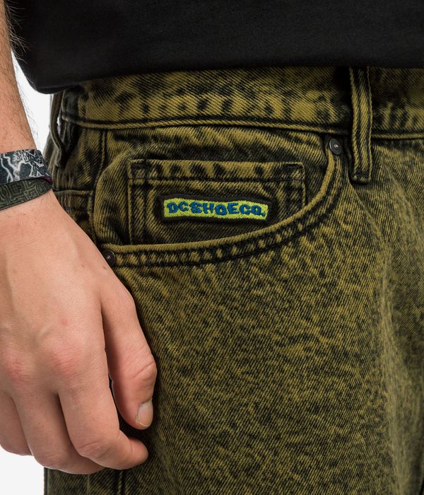DC Baggy Denim Shorts (golden olive)