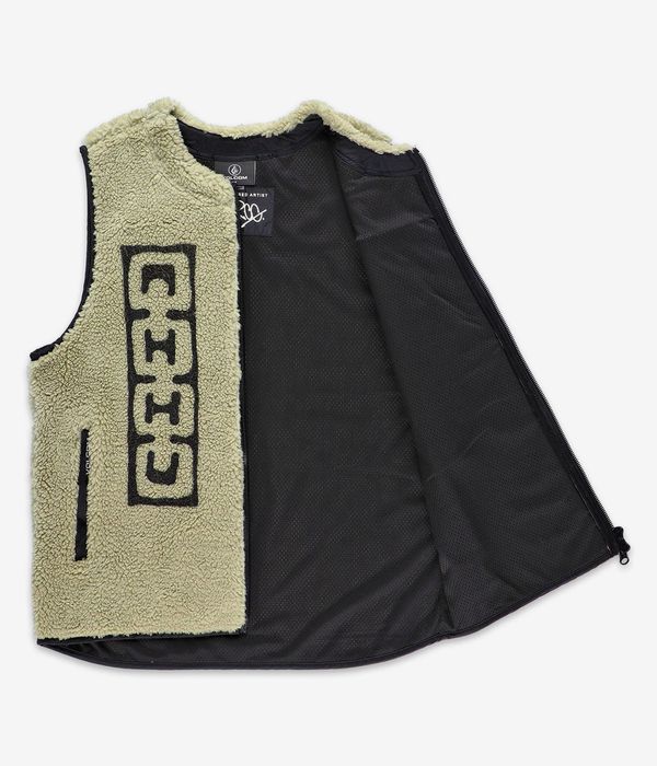 Volcom Featured Artist Zephyr Archstone Vest (green tea)
