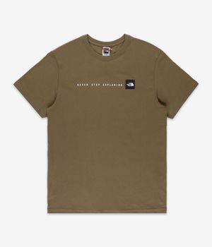 The North Face Never Stop Exploring T-Shirty (military olive)