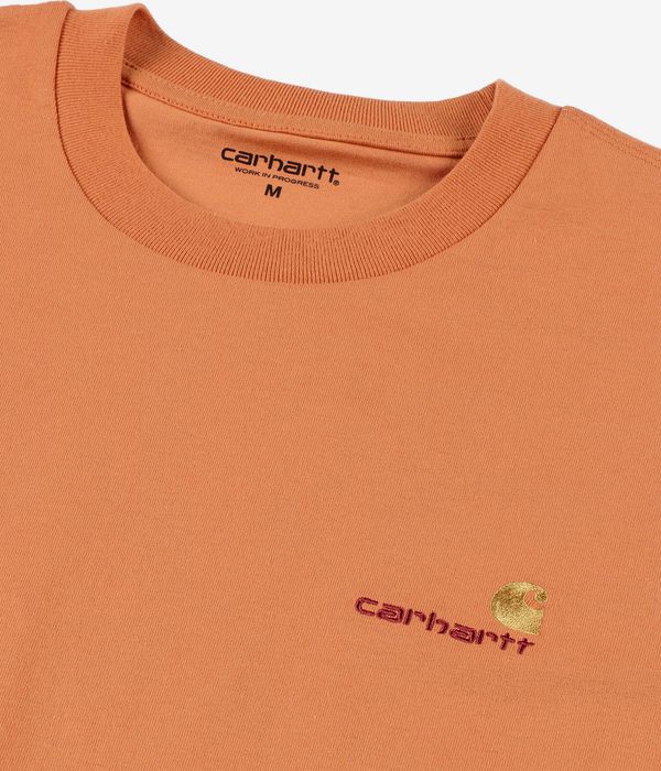 Carhartt WIP American Script Organic T-Shirt (redhaven)