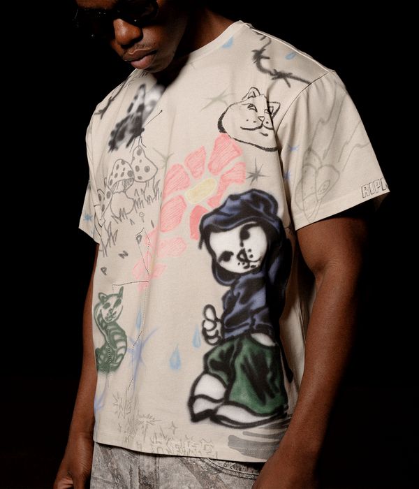 RIPNDIP Goosebumps T-Shirt (bone)