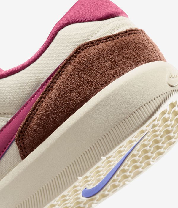 Nike SB Force 58 Shoes (pale ivory sweet beet fauna brow)