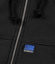 RASSVET | PACCBET Knit Zip-Hoodie (black)