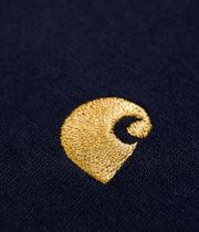 Carhartt WIP Chase T-Shirty (dark navy gold)