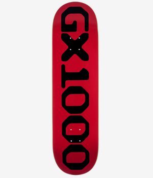 GX1000 OG Logo 8.625" Tavola da skateboard (red)