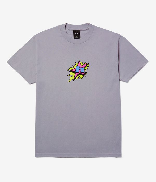 HUF H Bit T-Shirt (dust purple)