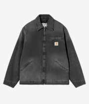 Carhartt WIP OG Detroit Cotton Bradenton Jacket (black grind wash)