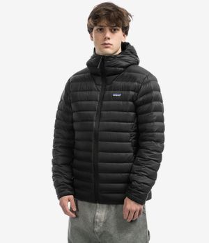 Patagonia Down Sweater Hooded Giacca (black)