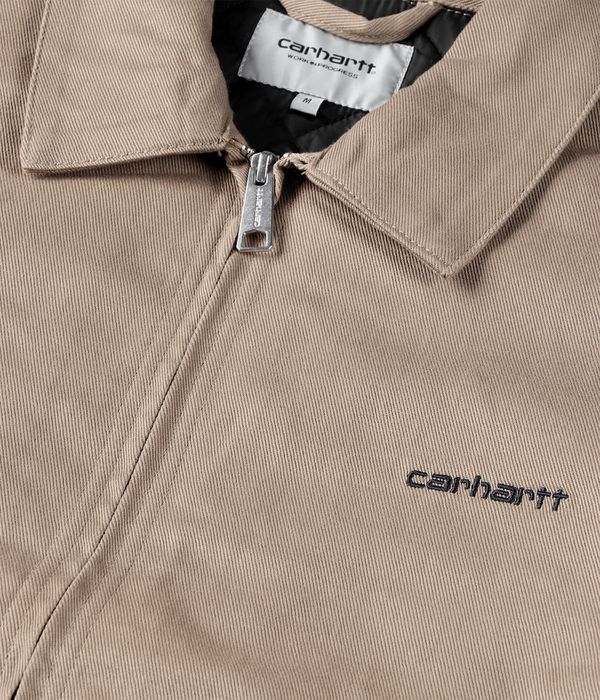 Carhartt WIP Module Script Watertown Jacke (leather black rigid)