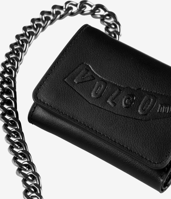 Volcom Pistol Leather Portemonnee (black II)