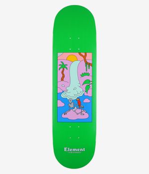Element x Alcala Schaar 8.6" Planche de skateboard (green)