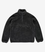 Pop Trading Company Arch 1/2-Zip Sweatshirt (charcoal)