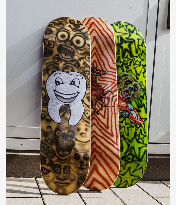 Baker Figgy Rocket Science 8.25" Skateboard Deck (multi)