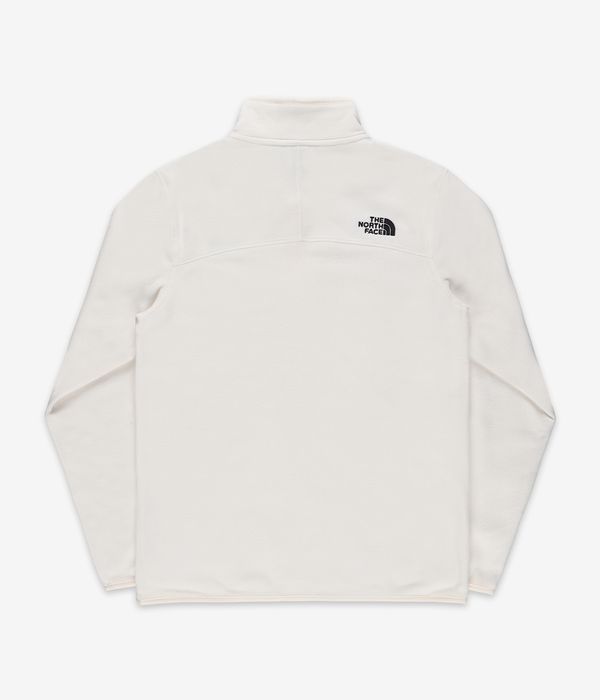 The North Face 100 Glacier 1/4-Zip Sweatshirt (white dune)