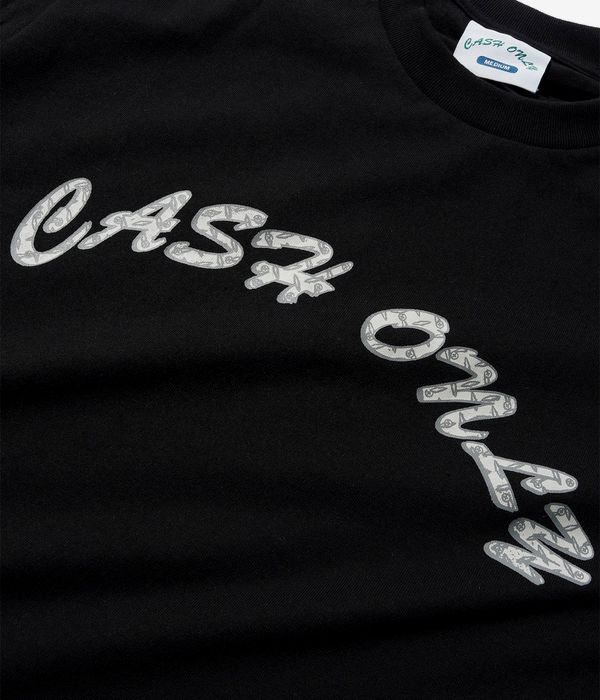 Cash Only Diamond Plate Logo T-Shirt (black)