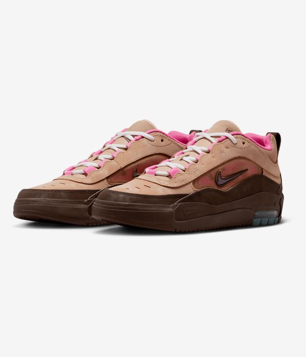 Nike SB Air Max Ishod Chaussure (hemp baroque brown pinksicle)