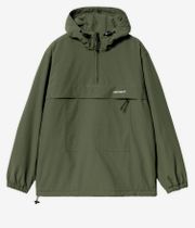 Carhartt WIP Windbreaker Pullover Supplex Chaqueta (office green white)