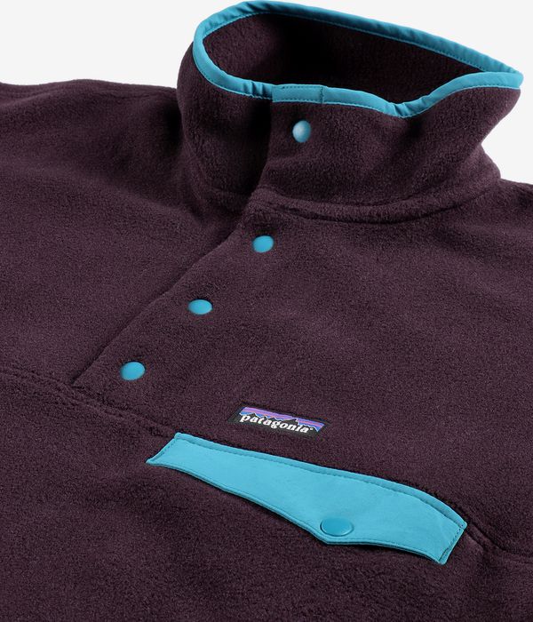 Patagonia Synchilla Snap-T Sweater (obsidian plum)