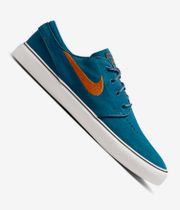 Nike SB Zoom Janoski OG+ Shoes (blue force campfire orange blue)