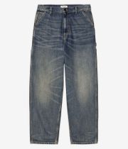 Carhartt WIP W' Brandon Snigle Knee Pant Camano Jeans women (blue worn used wash)