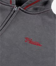Butter Goods Jive Zip-Sweatshirt avec capuchon (washed black)