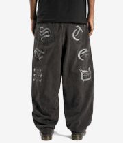Wasted Paris Kingdom Curve Casper Pantalons (faded black)
