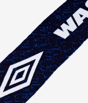 Wasted Paris x Umbro Trompe L' Oeil Schal (blue white)