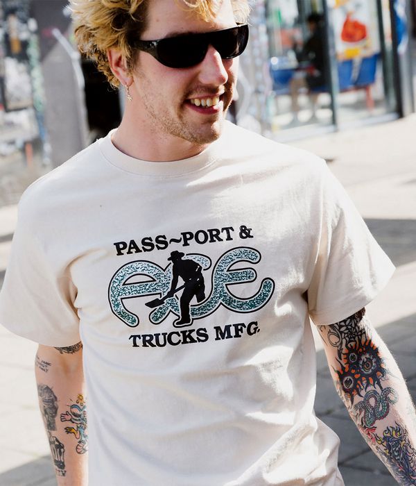 Ace x Passport Hammertone T-Shirt (natural)