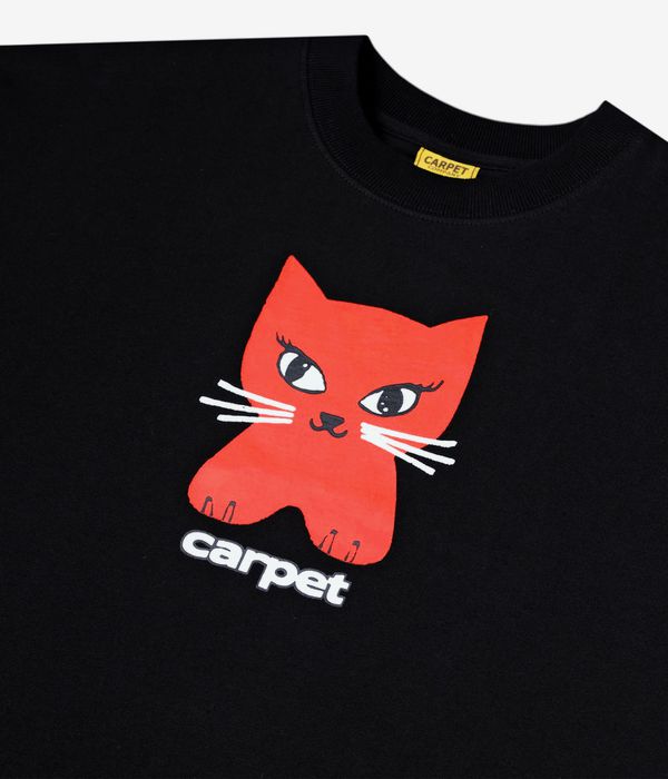 Carpet Company Cat T-Shirt (black)