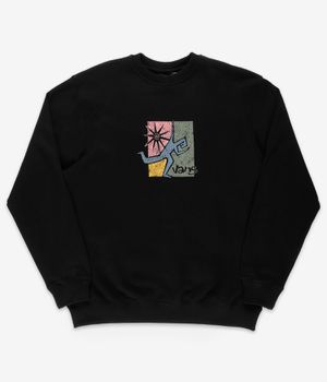 Vans rainbow sweatshirt in white new arrivals