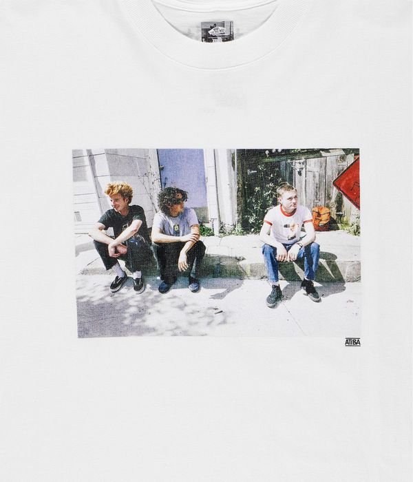 Vans Skate Atiba Haze Curb T-Shirty (white)