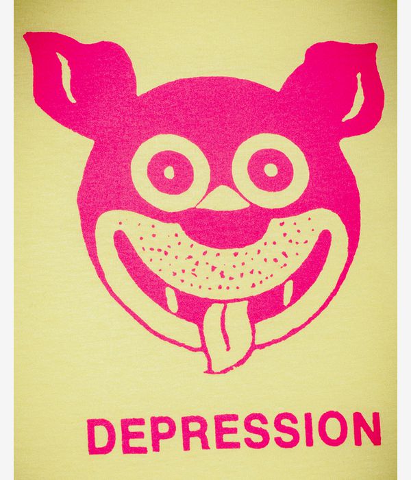 Fucking Awesome Depression T-Shirt (yellow)