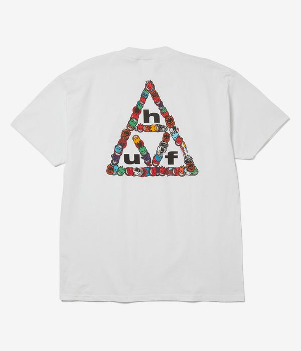HUF x Spitfire Sticker It T-Shirt (white)