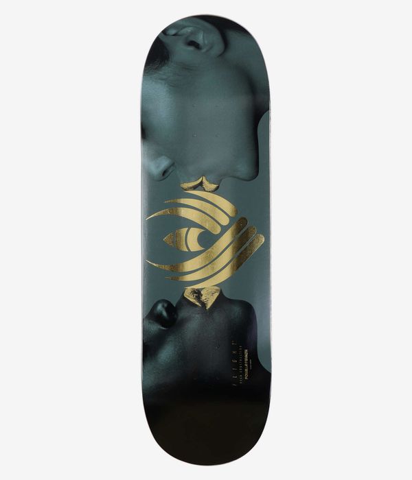 Powell-Peralta Kiss Flight Shape 309 9" Planche de skateboard (charcoal gold)