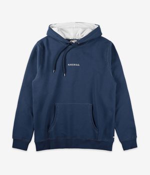 Anuell Tenor Organic sweat à capuche (navy cream contrast)