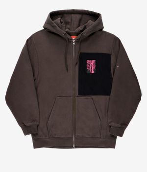 Vans Skate Blurry Tree Zip-Hoodie (coal brown)